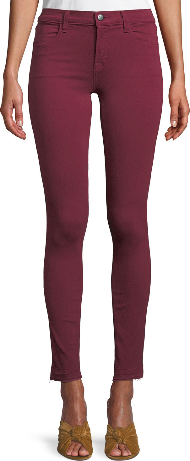 J BRAND 620 Mid-Rise Super Skinny Jeans