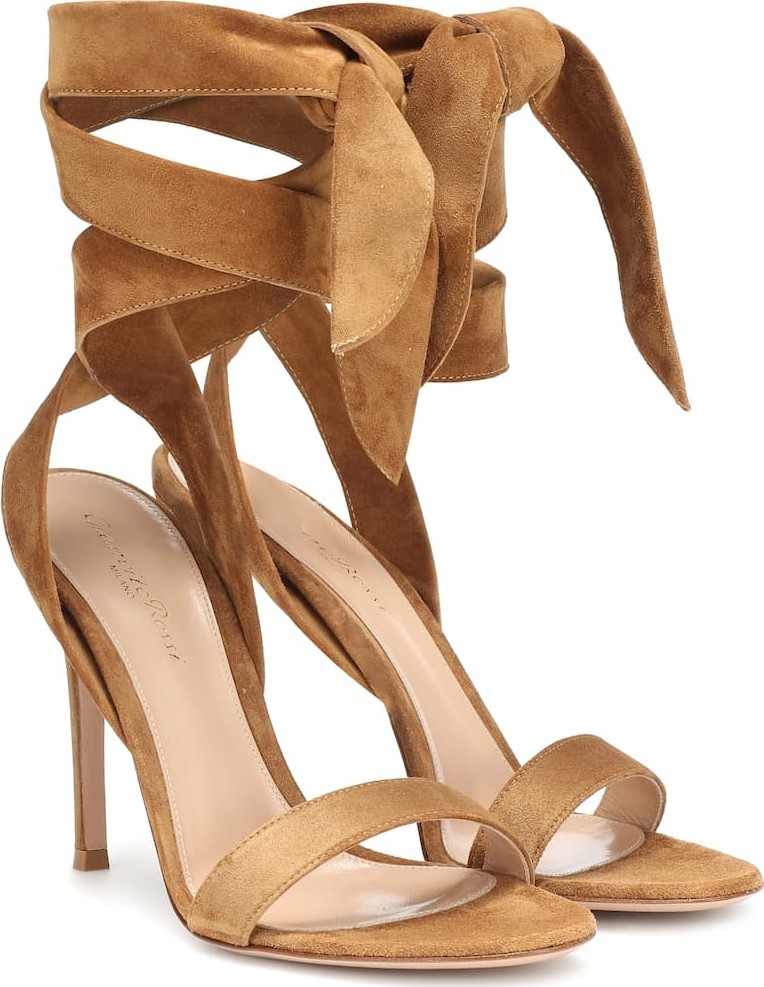 Gianvito Rossi Aluna suede sandals