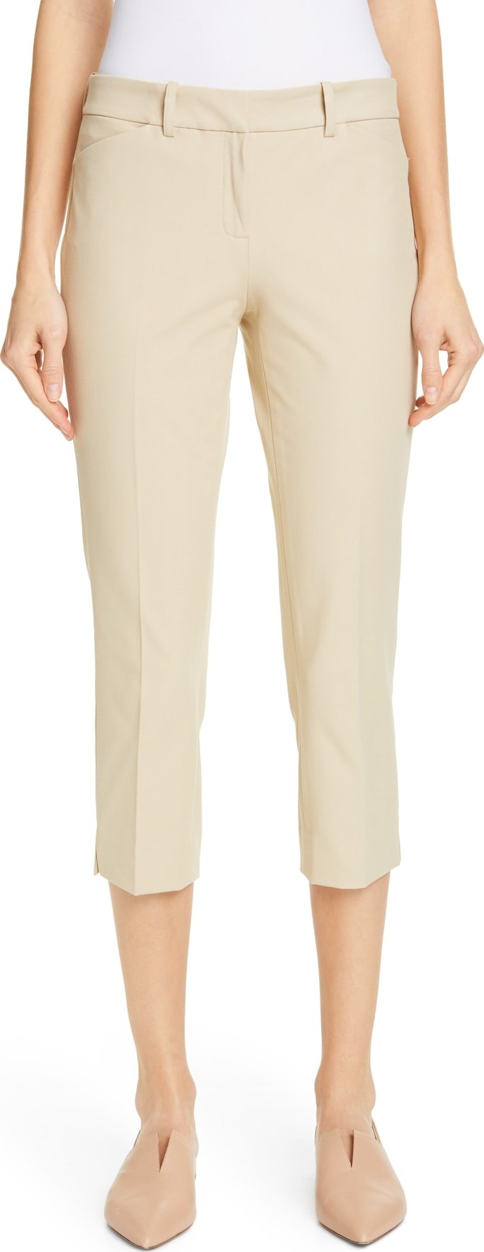 Lafayette 148 New York Manhattan Skinny Capri Pants
