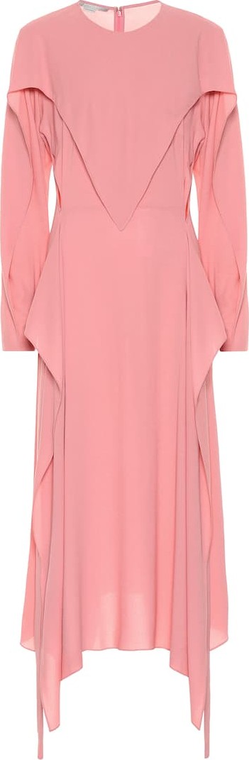 Stella McCartney Crêpe midi dress
