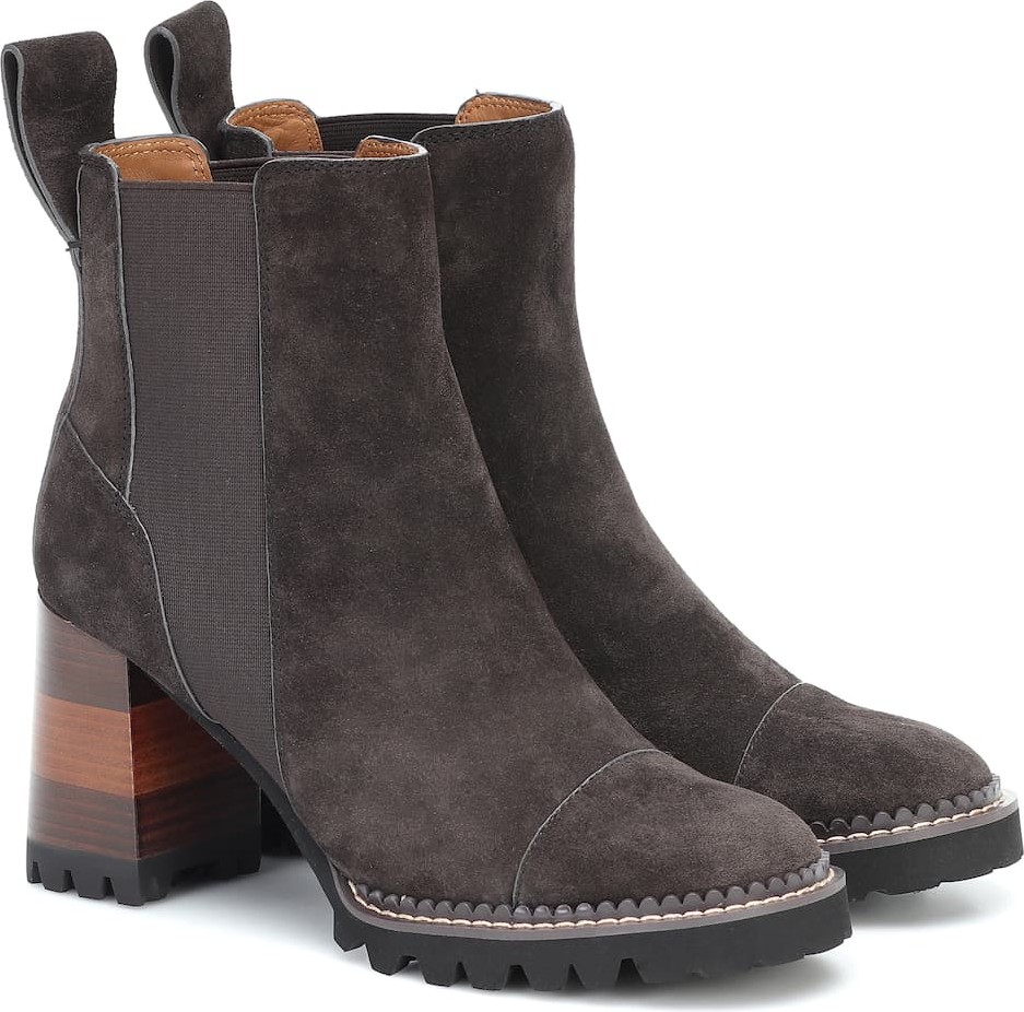 See By Chloé Mallory suede ankle boots