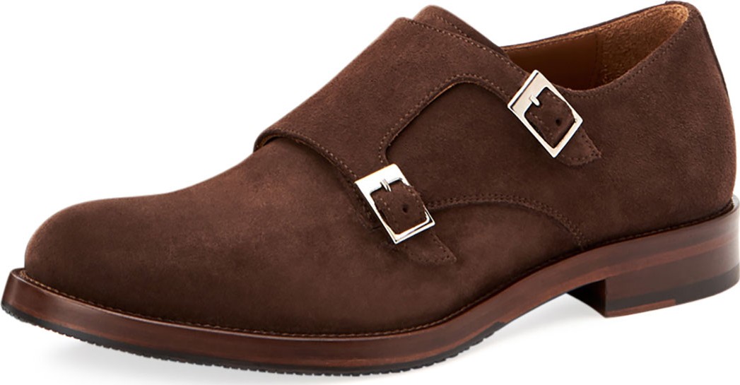 Aquatalia Men's Gavin Suede Dress Shoes