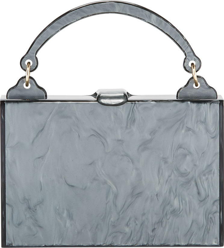 Edie Parker Housewife Solid Top-Handle Bag Edie Parker Housewife Solid Top-Handle Bag
