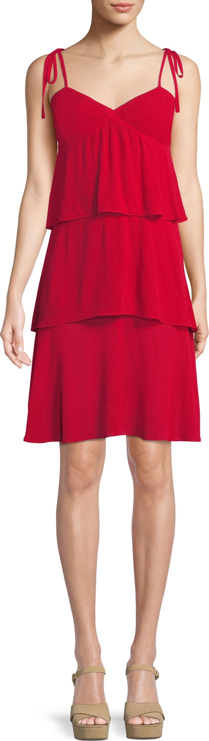 Club Monaco Gaerwen Tiered Sleeveless Dress