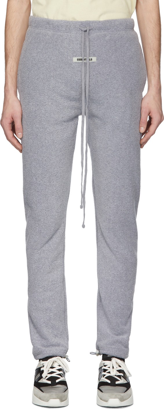 Essentials Grey Polar Fleece Lounge Pants