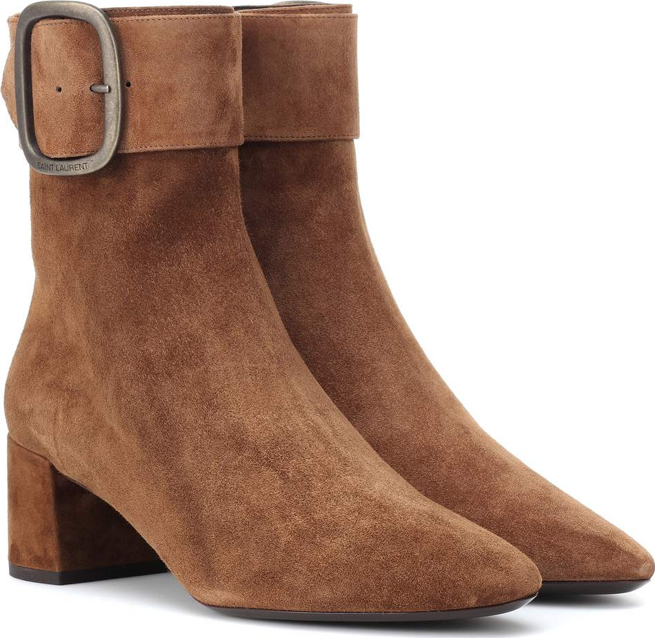 Saint Laurent Joplin 50 suede ankle boots