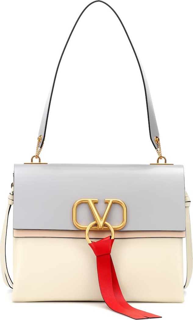 Valentino Valentino Garavani VRING Medium leather shoulder bag