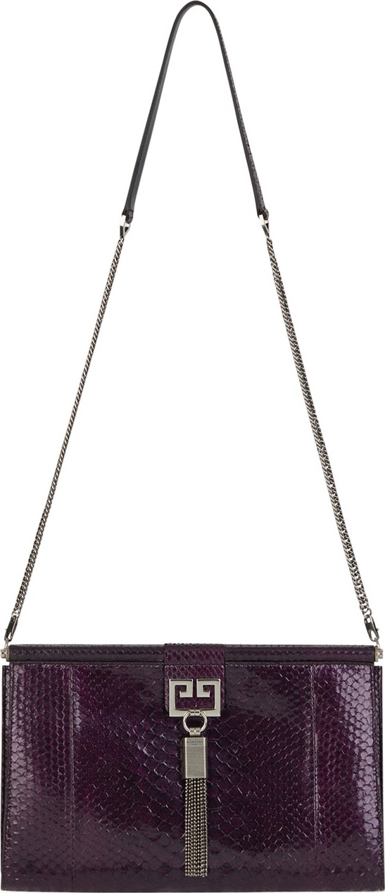 Givenchy Gem Medium Python Shoulder Bag