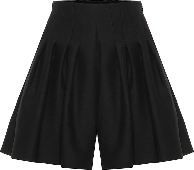 Valentino Wool and silk shorts