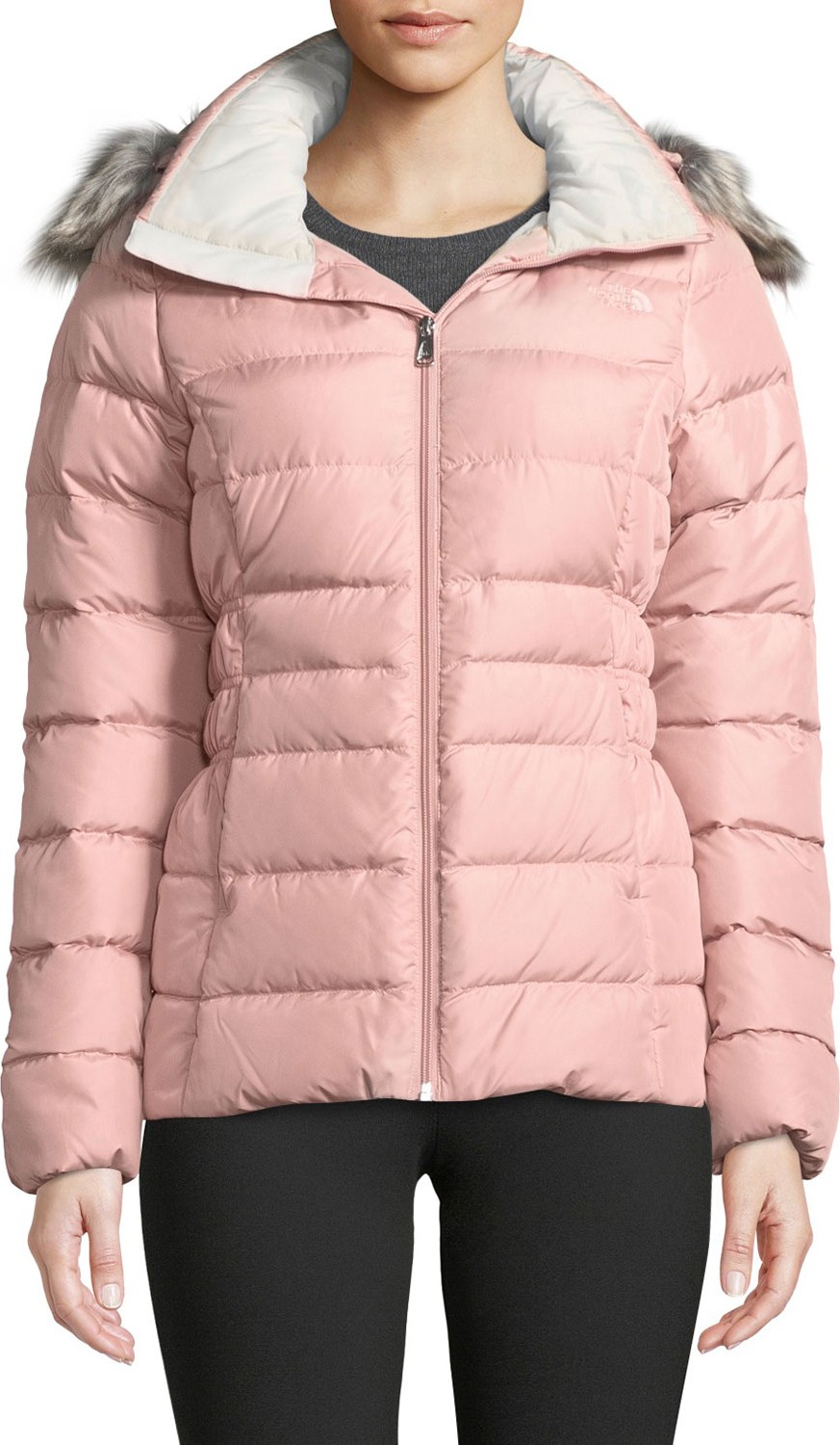The North Face Gotham Jacket II w/ Faux-Fur Trim & Hood