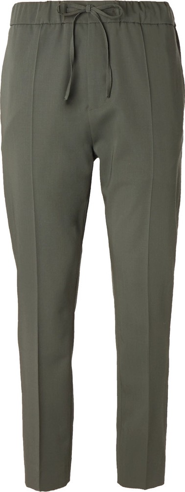 Cmmn Swdn Slim-Fit Tapered Wool Drawstring Suit Trousers