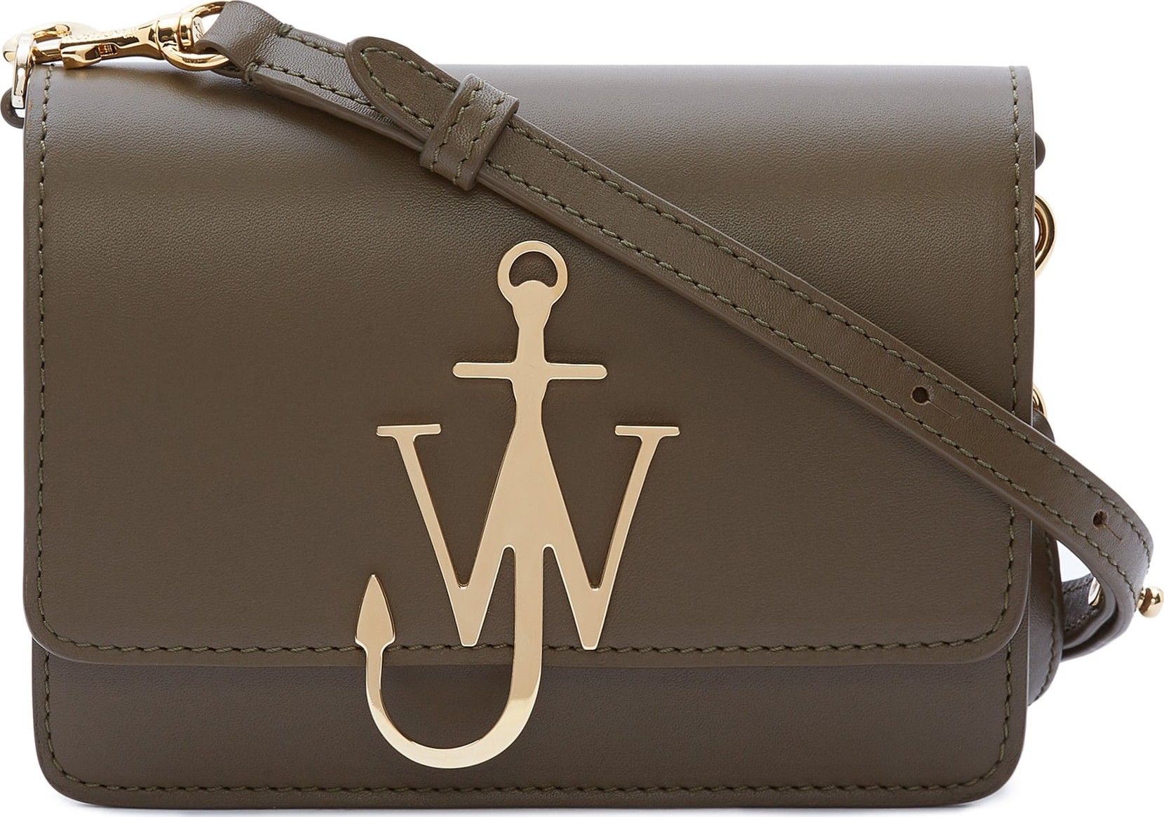 J.W.Anderson Logo Leather Crossbody Bag J.W.Anderson Logo Leather Crossbody Bag