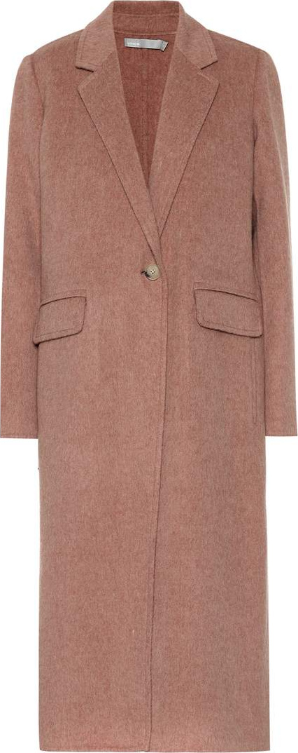 Vince Wool and alpaca-blend coat