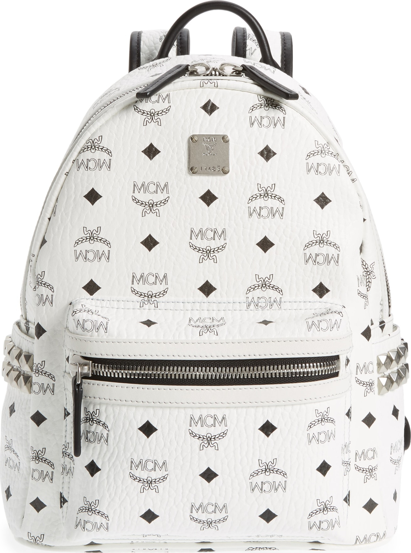 MCM Small Stark Side Stud Backpack
