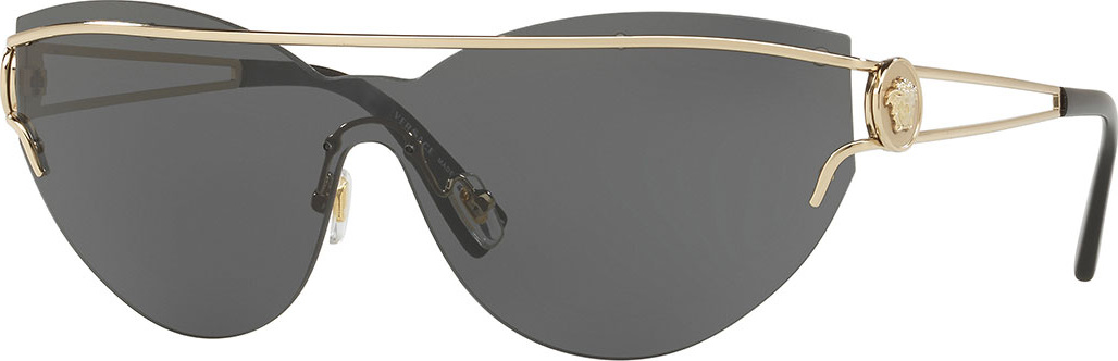 Versace Rimless Cat-Eye Open-Temple Sunglasses