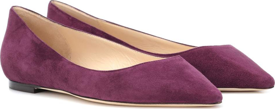 Jimmy Choo Romy suede ballet flats