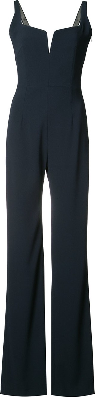 Galvan midnight corset jumpsuit