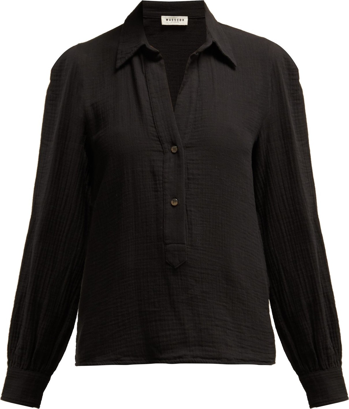 Masscob Luana textured cotton shirt