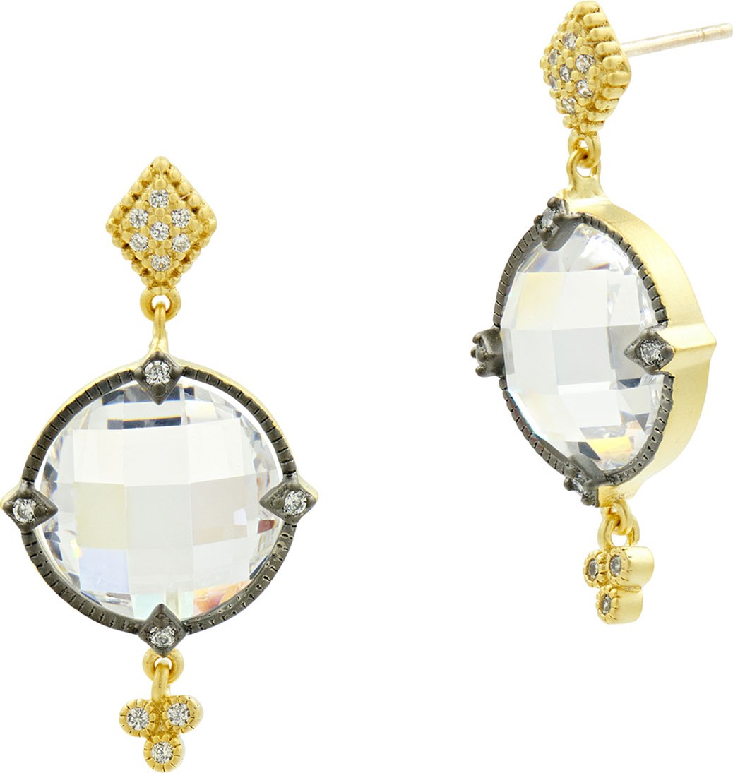 Freida Rothman Color Theory Double-Drop Earrings
