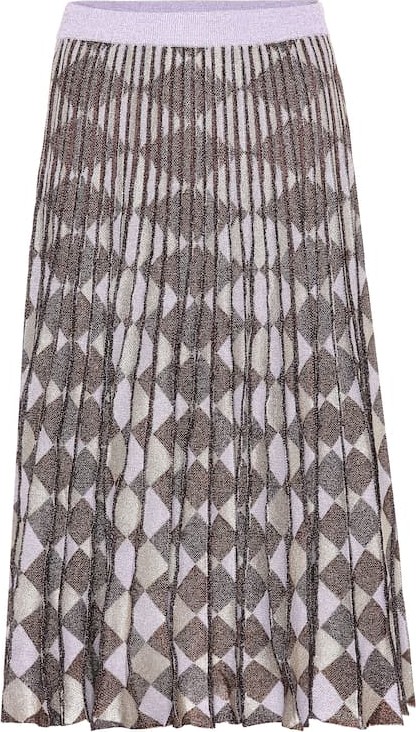 Baum und Pferdgarten Cyrilla pleated midi skirt