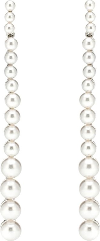 Oscar De La Renta Faux-pearl earrings