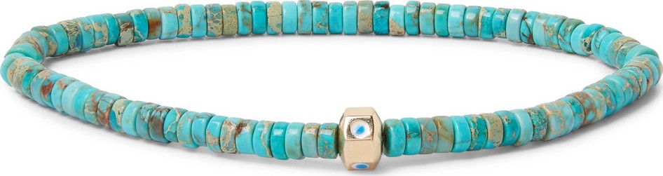 Luis Morais Turquoise and 14-Karat Gold Bracelet