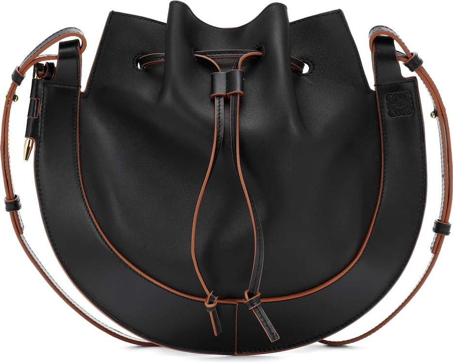LOEWE Horseshoe Small leather shoulder bag