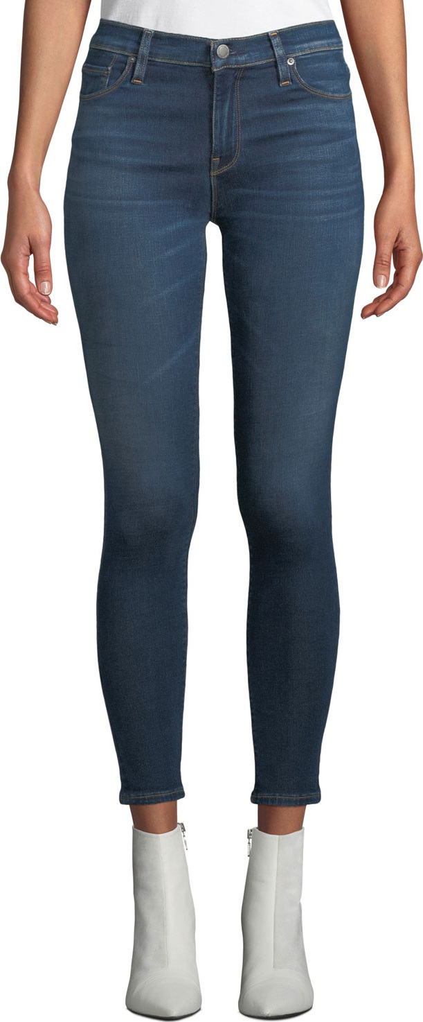 Hudson Nico Mid-Rise Super Skinny Ankle Jeans
