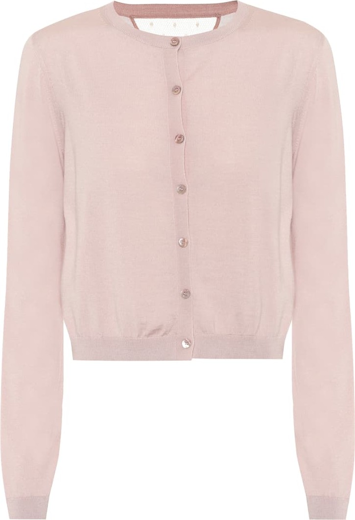 RED Valentino Wool, silk and cashmere cardigan