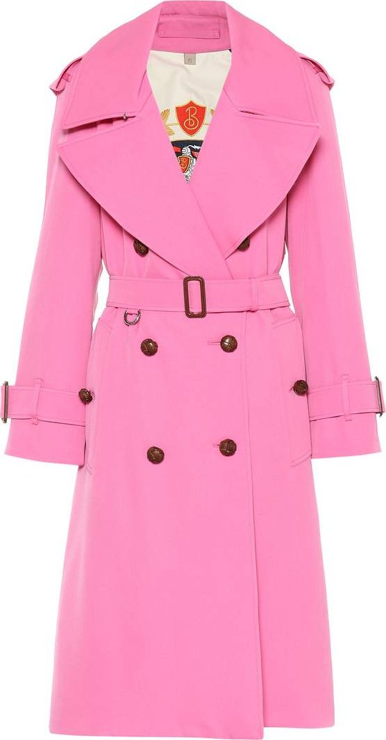Burberry London England Regina 30 wool trench coat