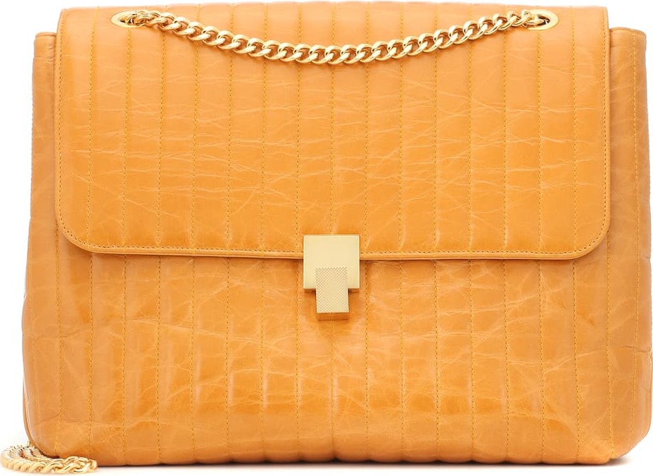 Victoria Beckham Quinton Chain leather shoulder bag