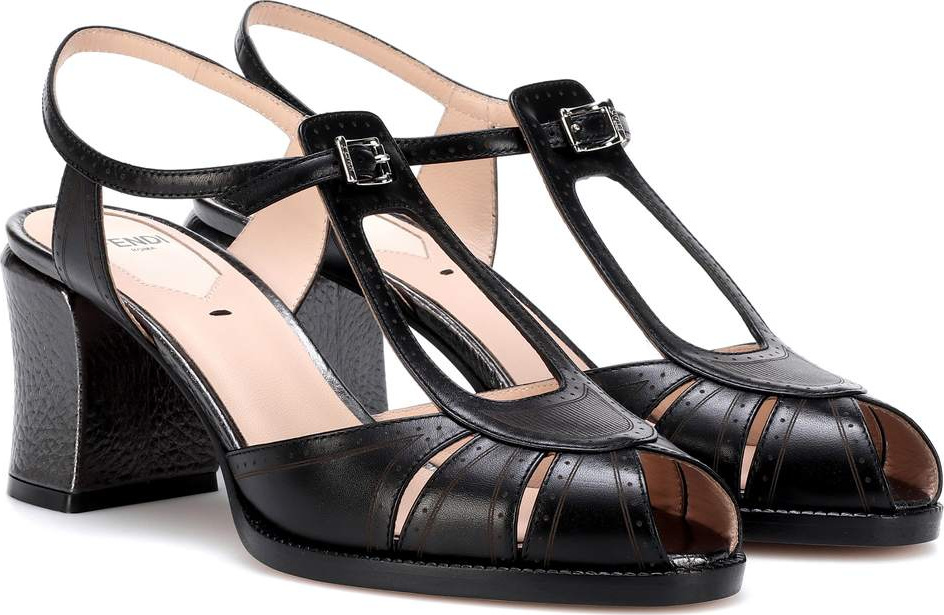 Fendi Leather sandals