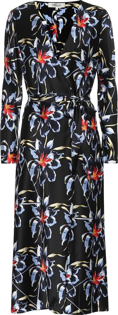 DIANE von FURSTENBERG Tilly silk wrap dress