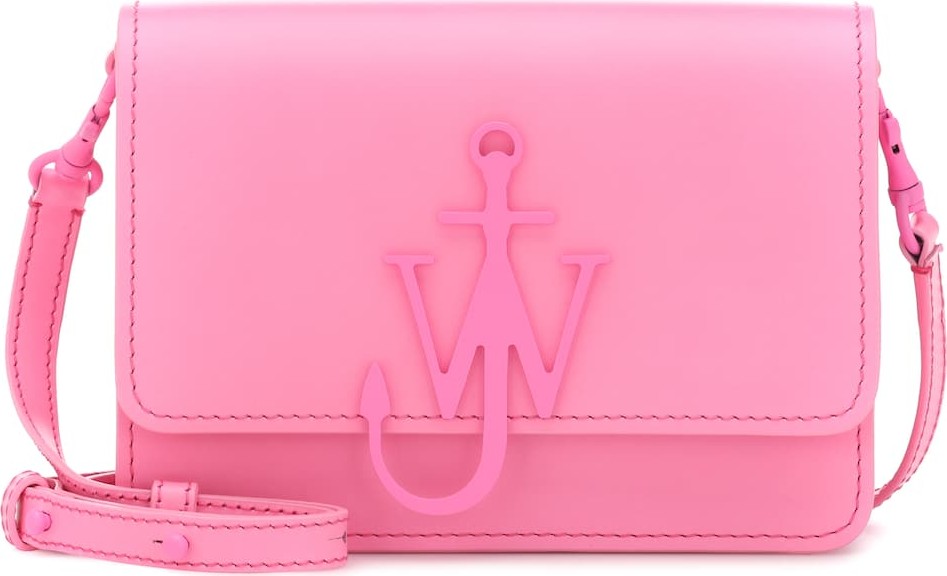 J.W.Anderson Logo leather shoulder bag