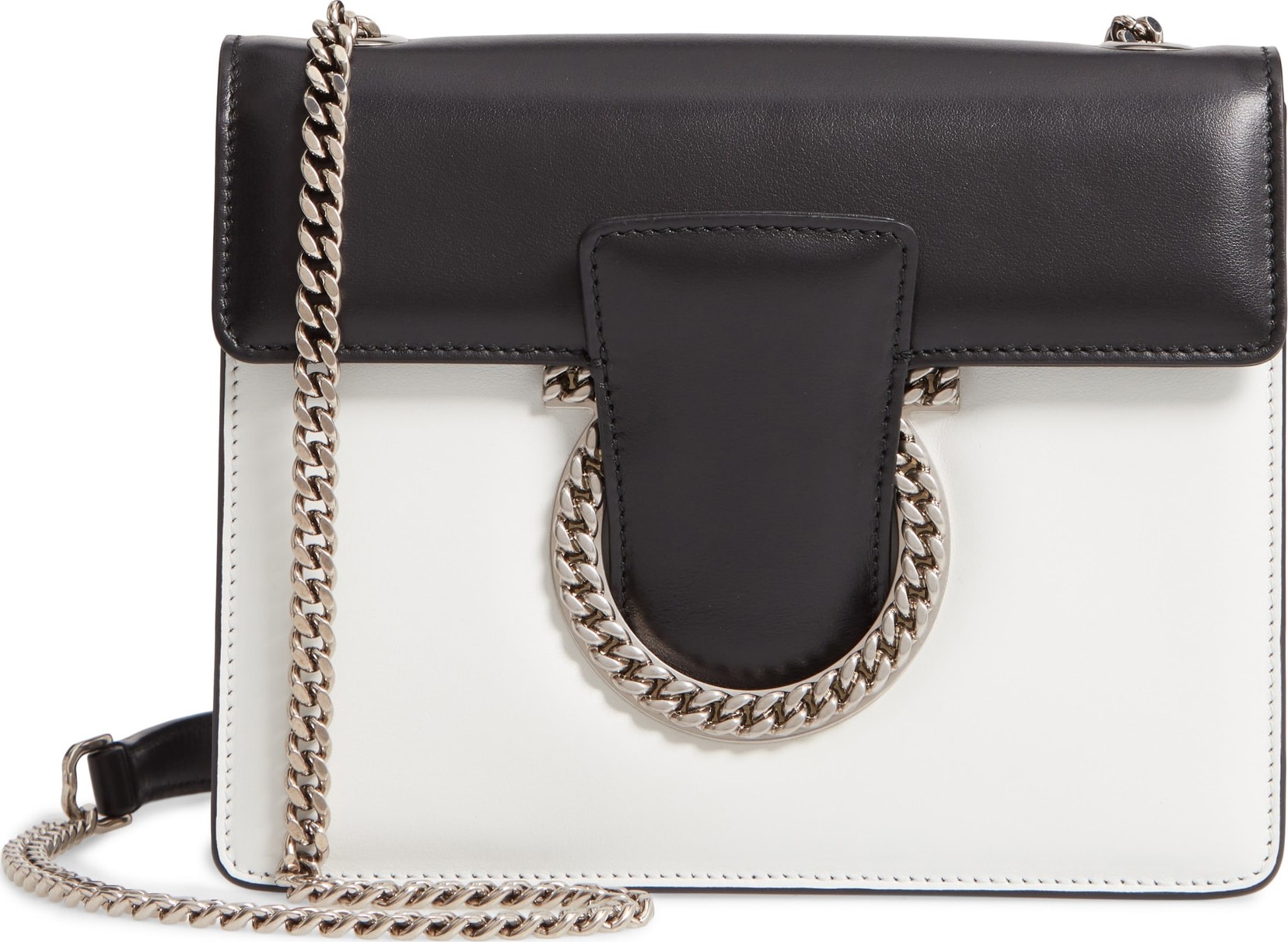 Salvatore Ferragamo Small Thalia Leather Shoulder Bag