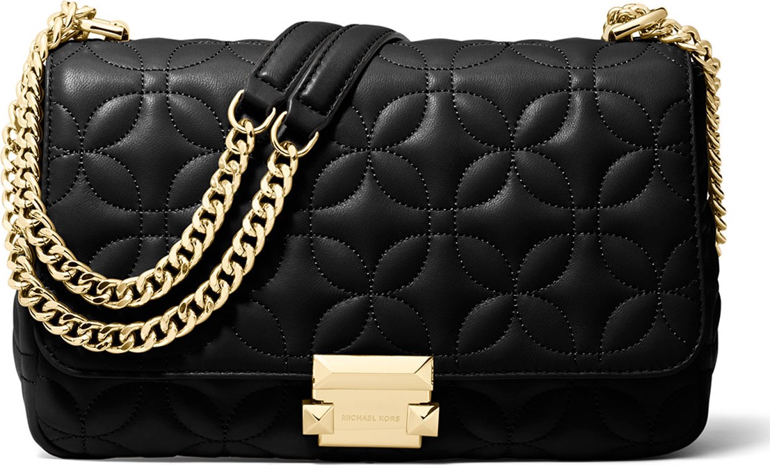MICHAEL MICHAEL KORS Sloan Large Quilted Leather Chain Shoulder Bag