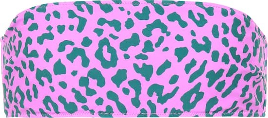 DIANE von FURSTENBERG Leopard-print bikini top