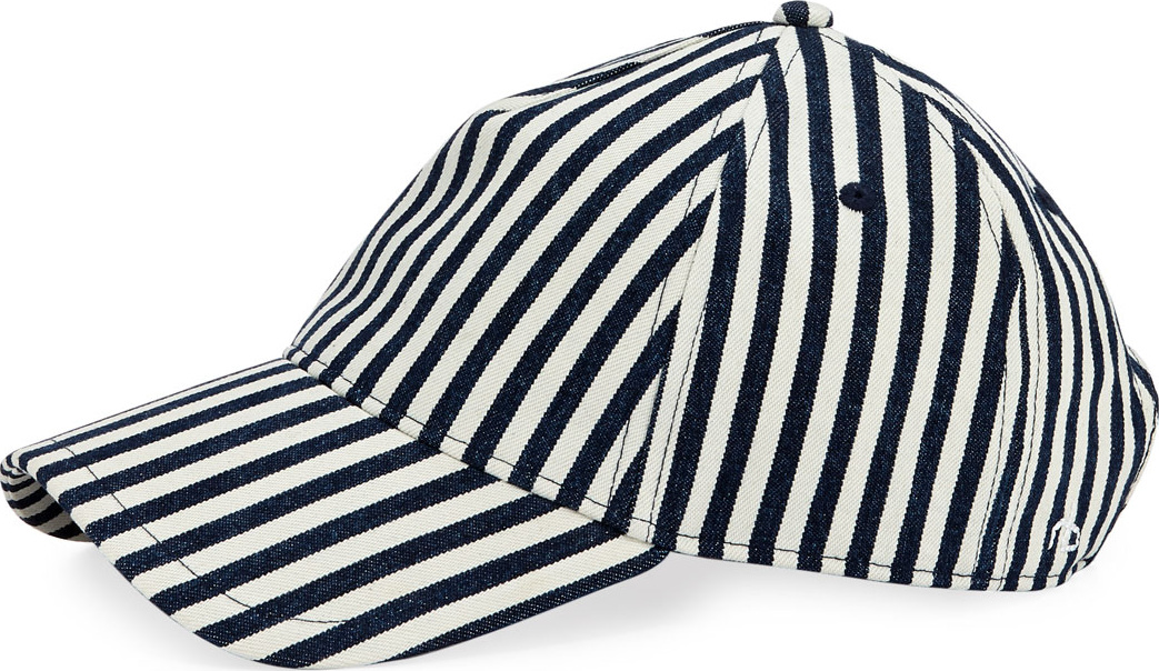 Rag & Bone Marilyn Striped Baseball Cap
