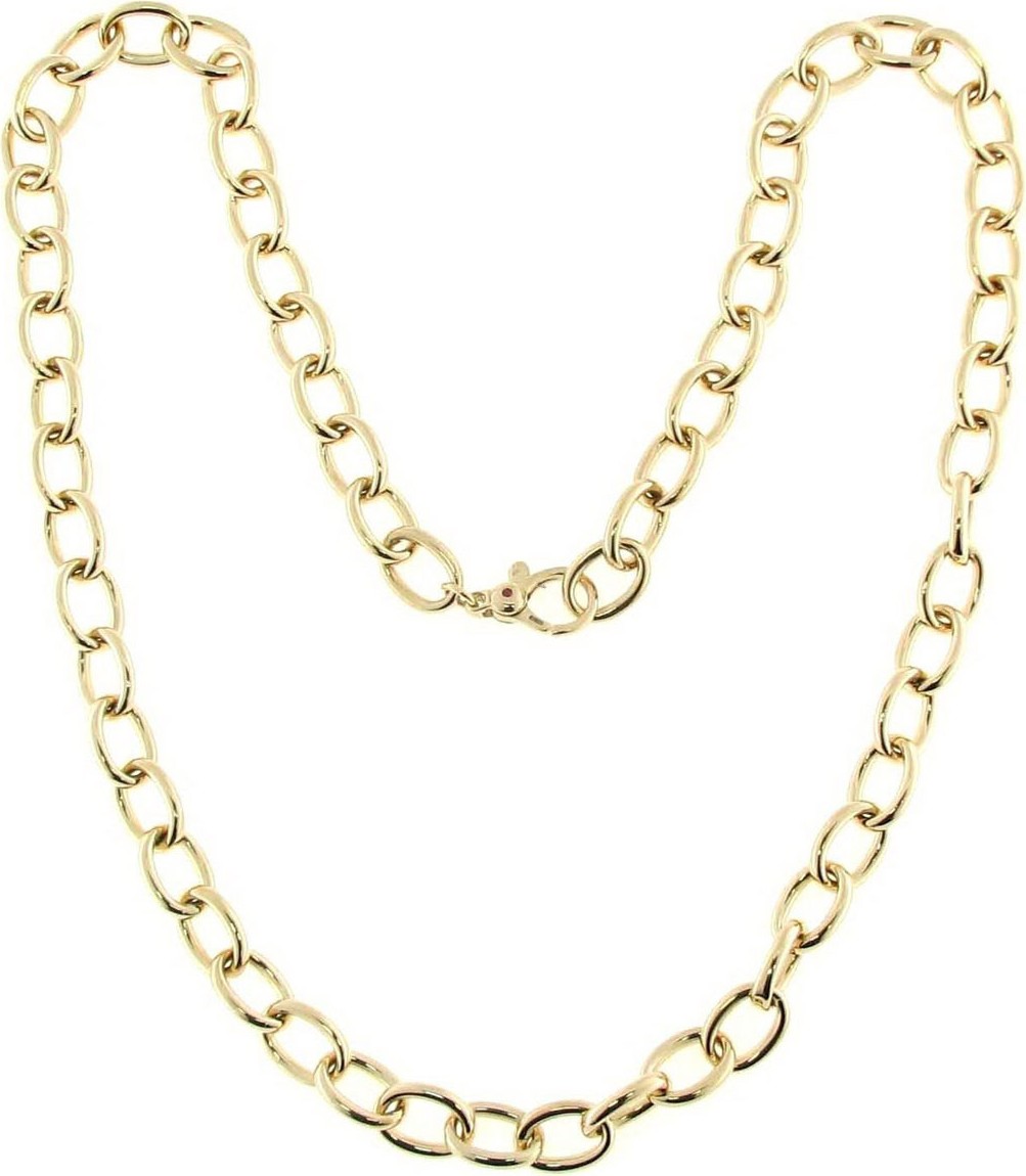 Roberto Coin 18k Gold Round Link Chain Necklace