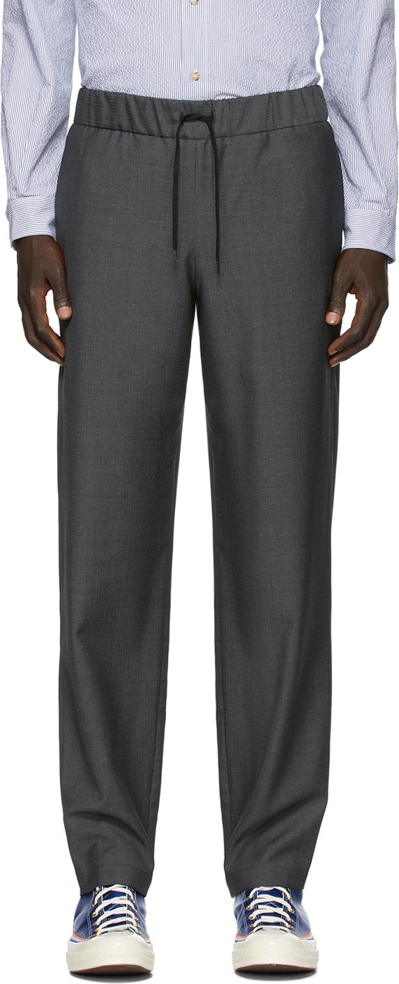 A.P.C. Grey Kaplan Trousers