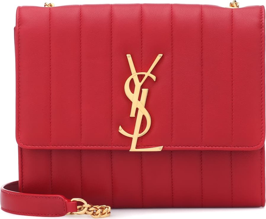 Saint Laurent Vicky Wallet leather shoulder bag