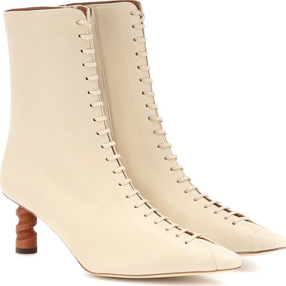 Rejina Pyo Simone leather ankle boots