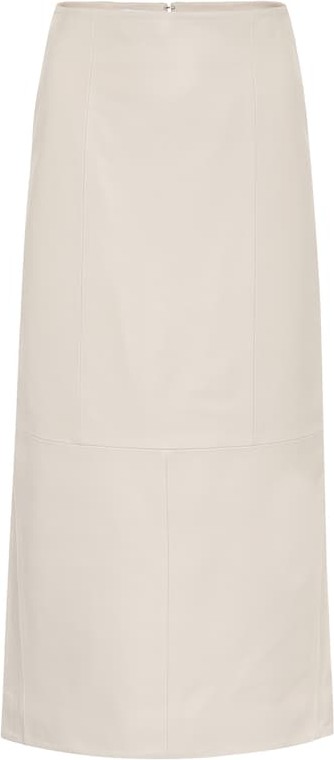 Co Leather midi skirt