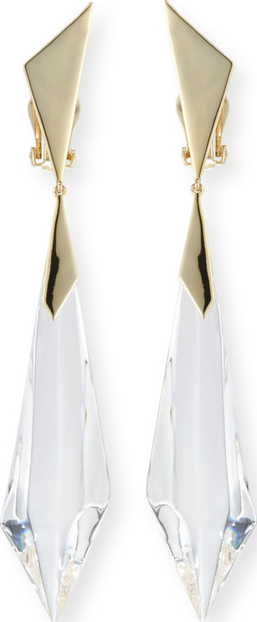 Alexis Bittar Faceted Dangle Drop Earrings