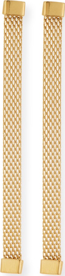Jennifer Zeuner Jewelry Luisa Mesh Chain Dangle Earrings