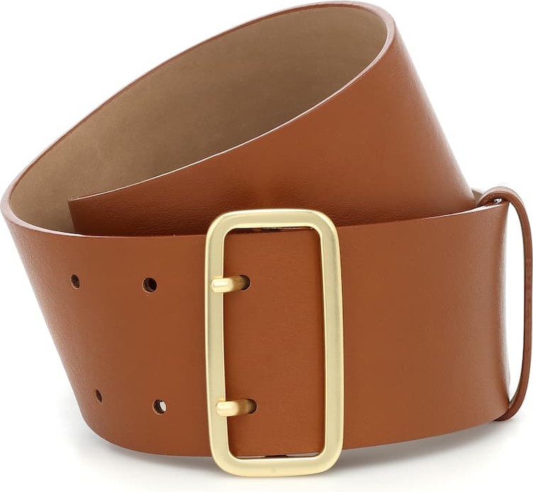Max Mara Wide leather belt