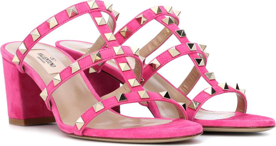Valentino Valentino Garavani Rockstud suede sandals