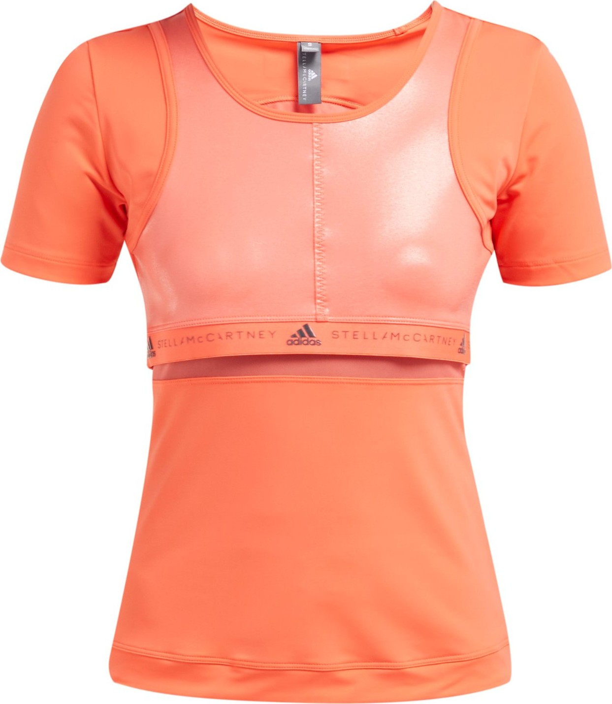 Adidas By Stella McCartney Run scoop neck T-shirt