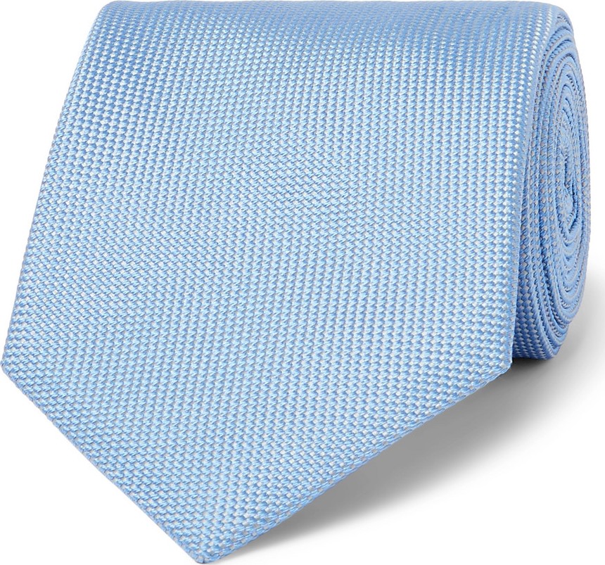 Brioni 8cm Woven Silk Tie