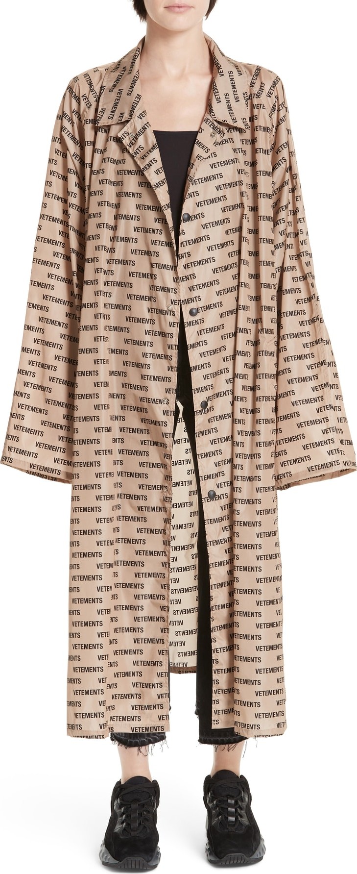 Vetements Logo Waterproof Car Coat